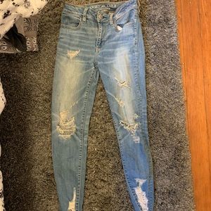 American Eagle High Rise Jegging